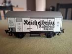 Wagon réfrigéré Fleischmann HO No. 5022 Reichelbrau, Hobby & Loisirs créatifs, Enlèvement ou Envoi, Comme neuf, Fleischmann