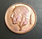 50 centiem 1977 VL, type Mijnwerker, adamsappel, Boudewijn I, Postzegels en Munten, Verzenden, Brons, Losse munt