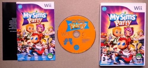 My Sims Party voor de Nintendo Wii Compleet, Consoles de jeu & Jeux vidéo, Jeux | Nintendo Wii, Comme neuf, Enlèvement ou Envoi