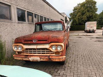 Old-timer Ford 250 project met draaiende motor.bouwjaar 1960, Autos, Particulier, Achat