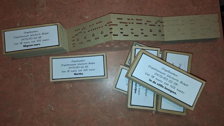 nouveaux livres d'orgue prix exceptionnels LIRE DESCRIPTION!, Musique & Instruments, Orgues de Barbarie, Neuf, Enlèvement ou Envoi