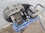 Kleine compressor 50l met werk., 25 tot 100 liter, Ophalen of Verzenden, Gebruikt, 6 tot 10 bar