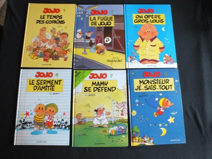 JOJO (7 ALBUMS / 6  EO).                   EDITIONS DUPUIS, Livres, BD, Comme neuf, Série complète ou Série, Enlèvement ou Envoi