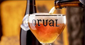 Orval 1 jaar gerijpt incl. leeggoed incl. transport beschikbaar voor biedingen