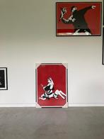 Banksy litho's, Ophalen