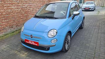 Fiat 500C cabrio 1.2i lounge*Airco*Alu velgen*Bluetooth* beschikbaar voor biedingen