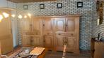 Volledige massieve eiken eetkamer, Ophalen, Gebruikt, Rustique, 6 tot 8 stoelen