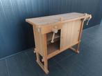 Speelgoed houten werkbank, Kinderen en Baby's, Speelgoed | Houten speelgoed, Ophalen, Gebruikt, Meubelstuk of Keukentje