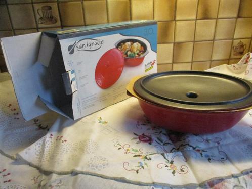 San Ignacio- Ovale schotel met keramisch deksel, Huis en Inrichting, Keuken | Servies, Nieuw, Schaal of Schalen, Ophalen