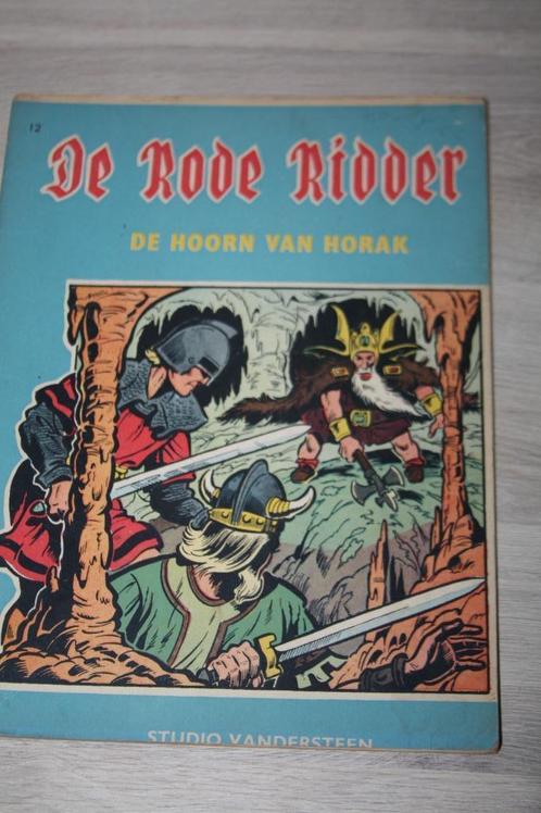 1e druk nr 12 De Rode Ridder ( Willy Vandersteen ) 1962, Livres, BD, Utilisé, Une BD, Enlèvement ou Envoi