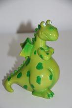 Spaarpot groene keramische draak, Collections, Tirelires, Enlèvement ou Envoi, Utilisé, Pierre, Poterie ou Céramique, Animal
