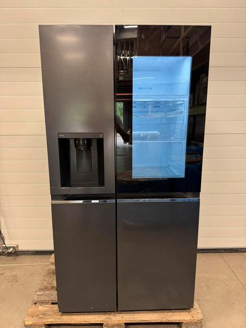 LG GSGV80EPLD InstaView Amerikaanse koelkast, Elektronische apparatuur, Koelkasten en IJskasten, Nieuw, Met aparte vriezer, 200 liter of meer
