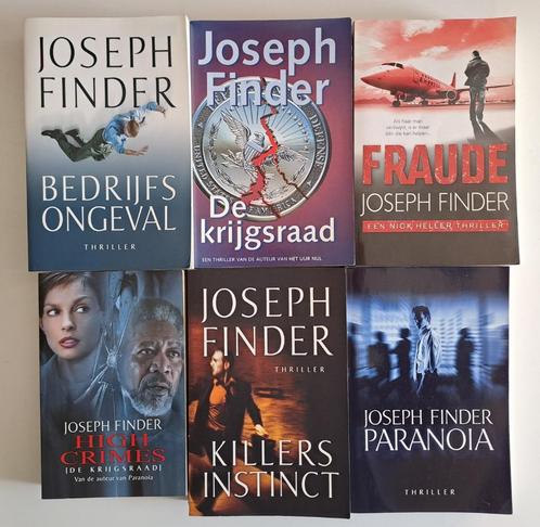 Boeken Joseph Finder, Livres, Thrillers, Utilisé, Enlèvement ou Envoi