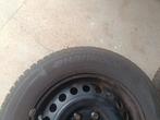 4 pneu hiver 195/65 r 15 + jante 15 pouces( utilisé 4 ans), 15 pouces, Pneus et Jantes, Pneus hiver, Enlèvement
