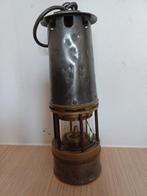 Oude mijnwerkerslamp / mijnlamp, Antiek en Kunst, Antiek | Brons en Koper, Ophalen of Verzenden