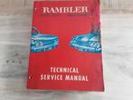 Rambler technische onderhoudshandleiding 1961, Ophalen of Verzenden