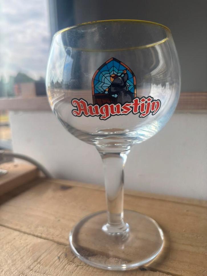 Augustijn, Verzamelen, Biermerken, Zo goed als nieuw, Glas of Glazen, Overige merken, Ophalen of Verzenden