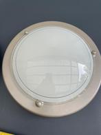 2 Plafondlampen mat glas, Ophalen, Gebruikt