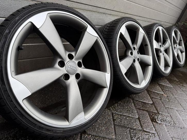 20 inch Audi Rotor A4 S4 B8 B9 TT TTS velgen winterbanden, Auto-onderdelen, Banden en Velgen, Banden en Velgen, Winterbanden, 20 inch