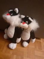Gros Minet peluches lot de 2 Twins, Enlèvement, Comme neuf, Chat