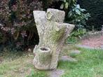 Decoratieve stenen boomstam, Tuin en Terras, Tuinvazen, Ophalen, Gebruikt
