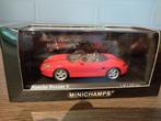 Minichamps Porsche Boxster S 1999 rood miniatuur 1/43, Hobby en Vrije tijd, Ophalen, Zo goed als nieuw, Auto, MiniChamps