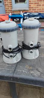 Pompe à filtre pour piscine autoportante x 2, Jardin & Terrasse, Enlèvement, Utilisé