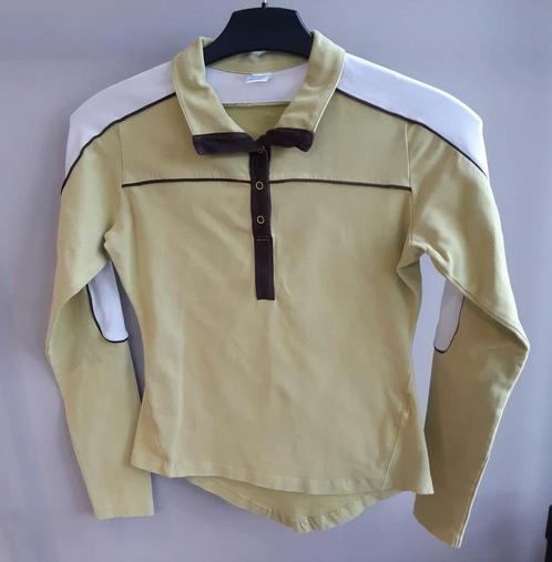 Polo Fouganza vert pomme T36, Dieren en Toebehoren, Paardrijkleding, Zo goed als nieuw, Ophalen