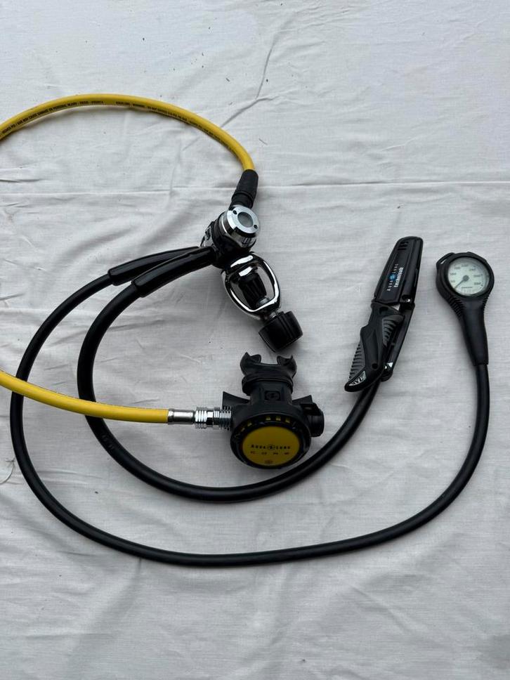 Detendeur aqualung Core+mano+couteau, Watersport en Boten, Duiken, Gebruikt, Overige typen, Ophalen