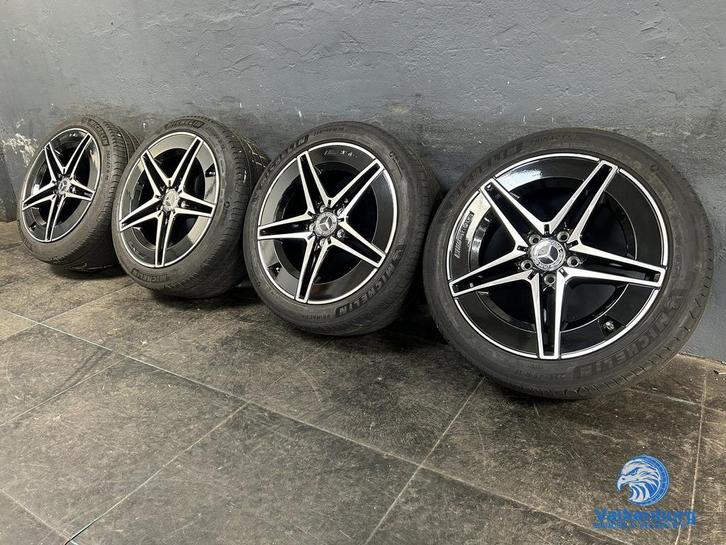 7mm! Originele Mercedes AMG C300E Hybrid W206 18 inch breeds, Auto-onderdelen, Banden en Velgen, Banden en Velgen, Zomerbanden