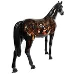 kunst paard beeld Peaky Blinders-Ferrari, Tuin en Terras, Ophalen of Verzenden, Nieuw, Kunststof, Dierenbeeld
