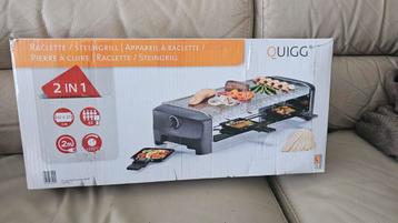 Raclette of steengrill beschikbaar voor biedingen
