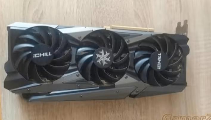 inno3d rtx 3070ti ichill x4 8 GB, Computers en Software, Overige Computers en Software, Zo goed als nieuw, Ophalen of Verzenden