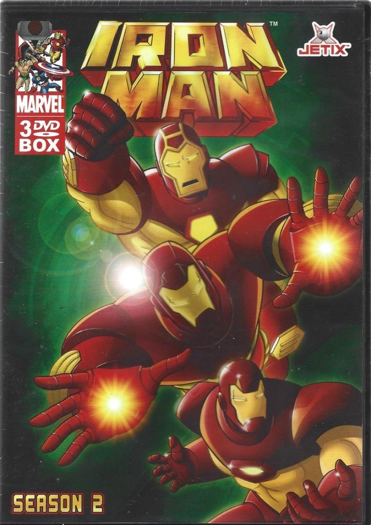 iron man : season 2 ( slim case ), Cd's en Dvd's, Dvd's | Tv en Series, Nieuw in verpakking, Science Fiction en Fantasy, Boxset