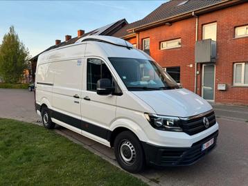 Koelwagen Volkswagen crafter, Euro 6, 3 places, Boîte manuelle, Noir