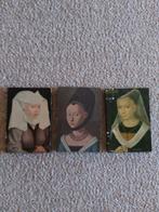 3 oude houten fotobeelden te koop., Ophalen of Verzenden