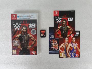 Nintendo Switch: WWE 2K18 beschikbaar voor biedingen