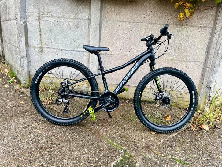 Jonges fiets MTB Cannondale Solo 24 inch, Fietsen en Brommers, Fietsen | Cruisers en Lowriders, Zo goed als nieuw, Ophalen