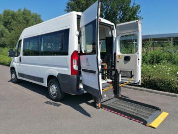 PEUGEOT BOXER 2.2HDI 👉 P.M.R 👩‍🦽 7-ZITS 💺 installatie beschikbaar voor biedingen