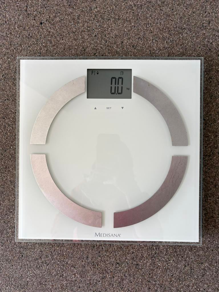 Medisana personenweegschaal BS444, Electroménager, Balances, Enlèvement ou Envoi, Comme neuf, Pèse-personne