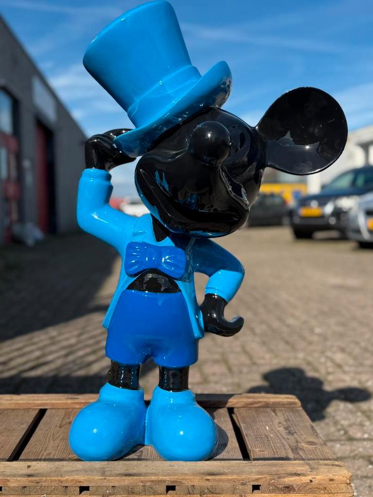 Groot Mickey Mouse beeld deco, Verzamelen, Beelden en Beeldjes, Zo goed als nieuw, Fantasy, Ophalen