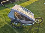 Croozer fietskar 2 kindjes, Fietsen en Brommers, Ophalen, Opvouwbaar, Croozer, Zo goed als nieuw