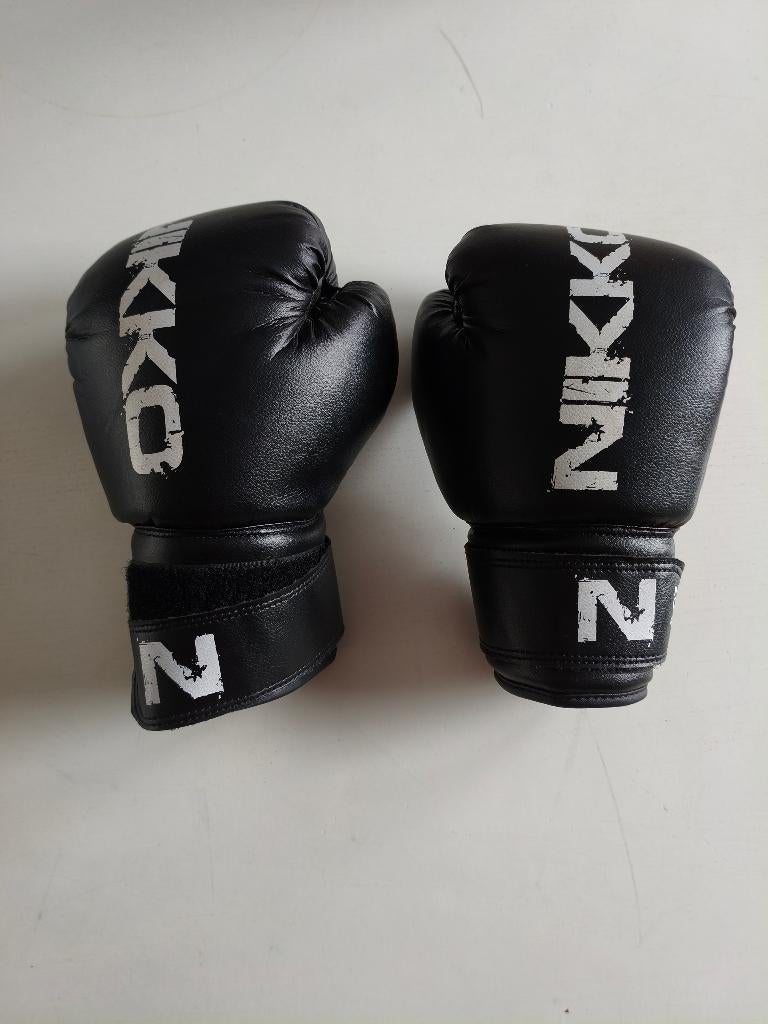 Bokszak met bokshandschoenen, Ophalen, Zo goed als nieuw, Bokszak