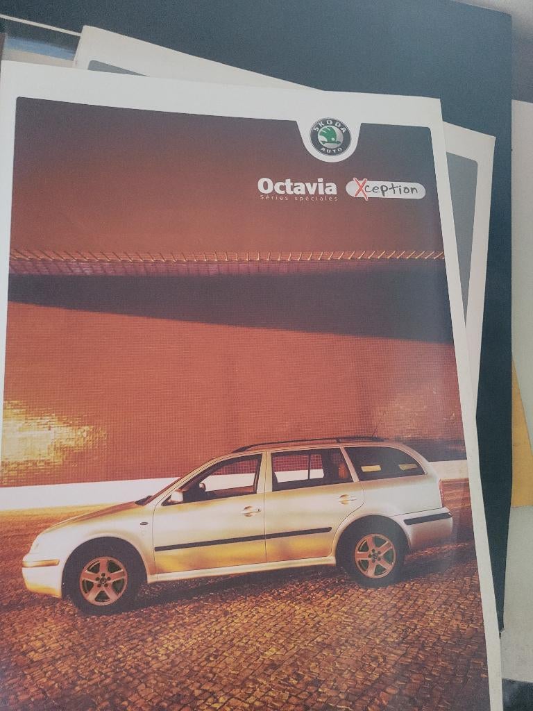 Brochure Škoda Octavia Xception (voormalig dealer), Boeken, Auto's | Folders en Tijdschriften, Ophalen, Zo goed als nieuw, Overige merken