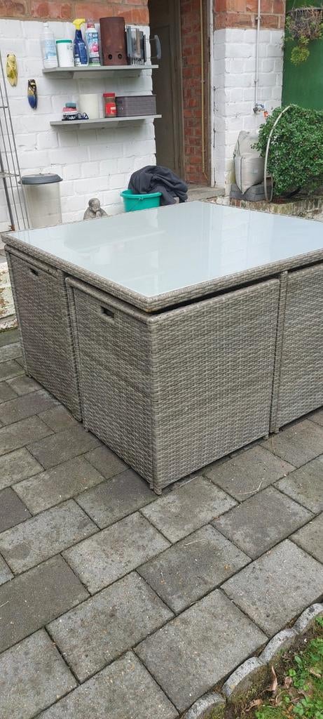 Ensemble de jardin (8 sieges), Tuin en Terras, Bergingen en Tuinkasten, Ophalen