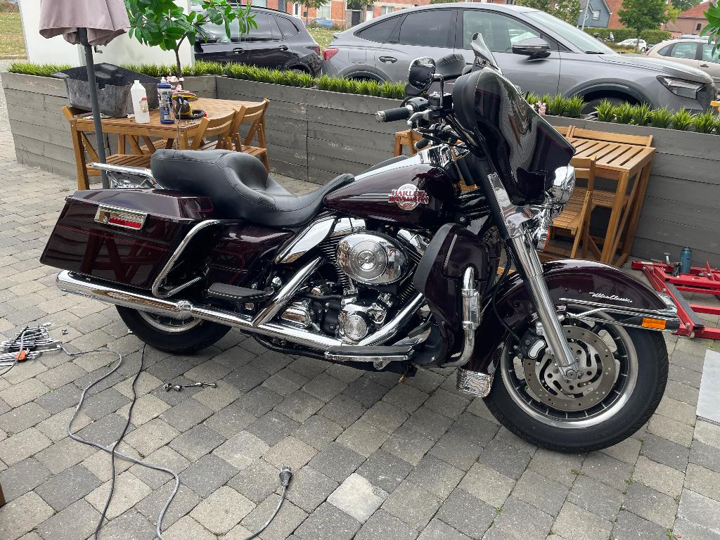 Harley Electra Glide 2005  49.000 km  Veel extra’s • €11.000, Sportuitlaat, Gebruikt, Particulier, Toermotor