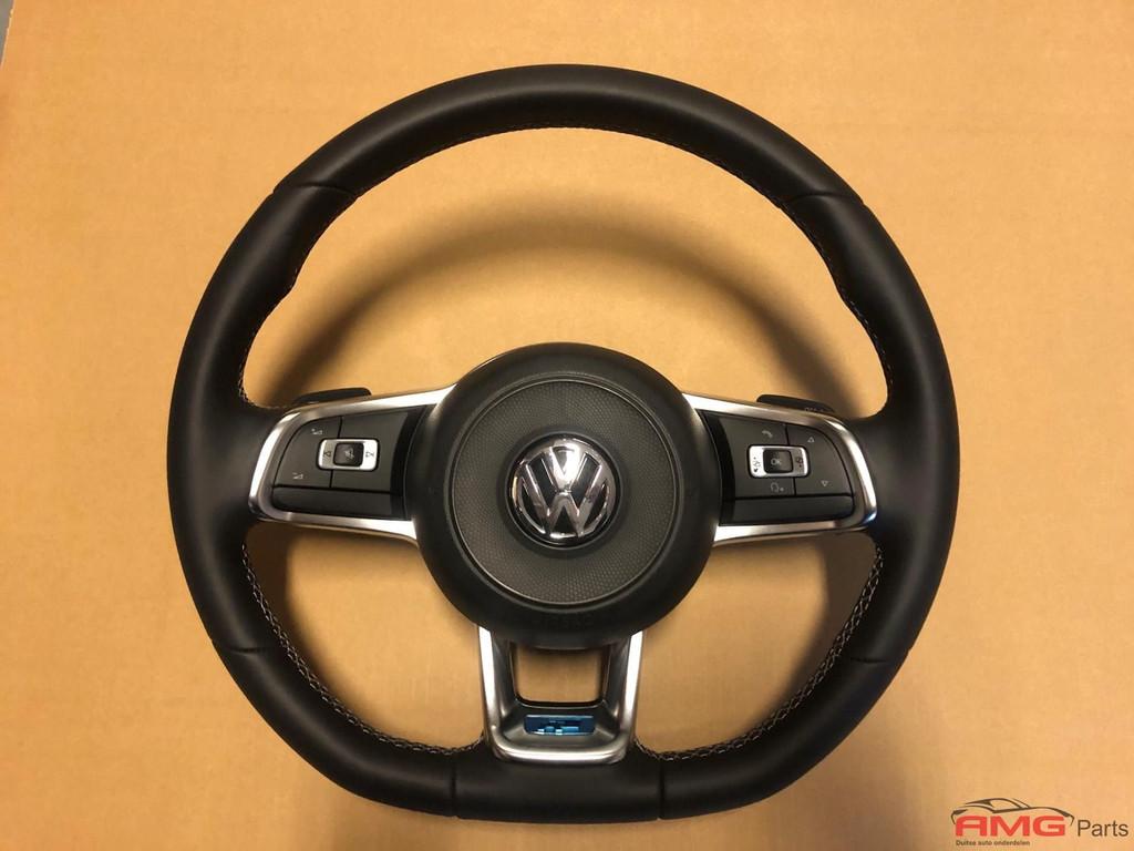Vw Gti Gtd R Line Stuur met Airbag Facelift, Auto-onderdelen, Besturing, Volkswagen, Volkswagen AG, Nieuw, Vw@volkswagen.de