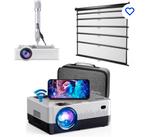 UpLiving LCD Mini Beamer & scherm 100 inch WiFi + Bluetooth, Audio, Tv en Foto, Beamers, Ophalen of Verzenden, Nieuw, LCD