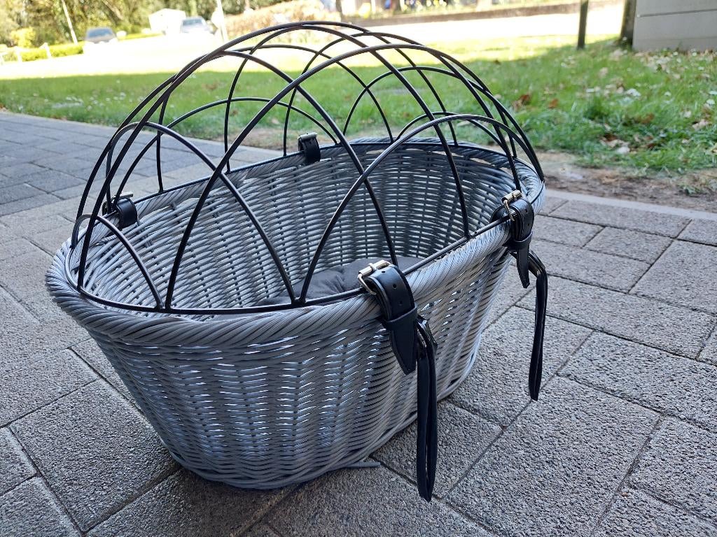 Hondenmand fiets, Animaux & Accessoires, Paniers pour chiens, Comme neuf, Autre, Enlèvement