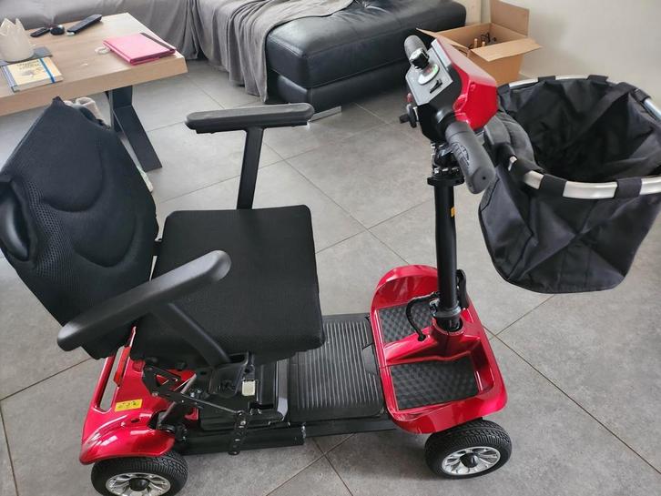 Plooibare scootmobiel nieuwstaat, Diversen, Brommobielen en Scootmobielen, Zo goed als nieuw, Overige merken, 26 t/m 35 km, Ophalen